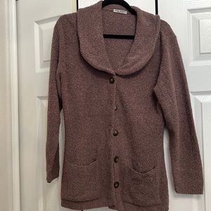 Brown cardigan with pockets